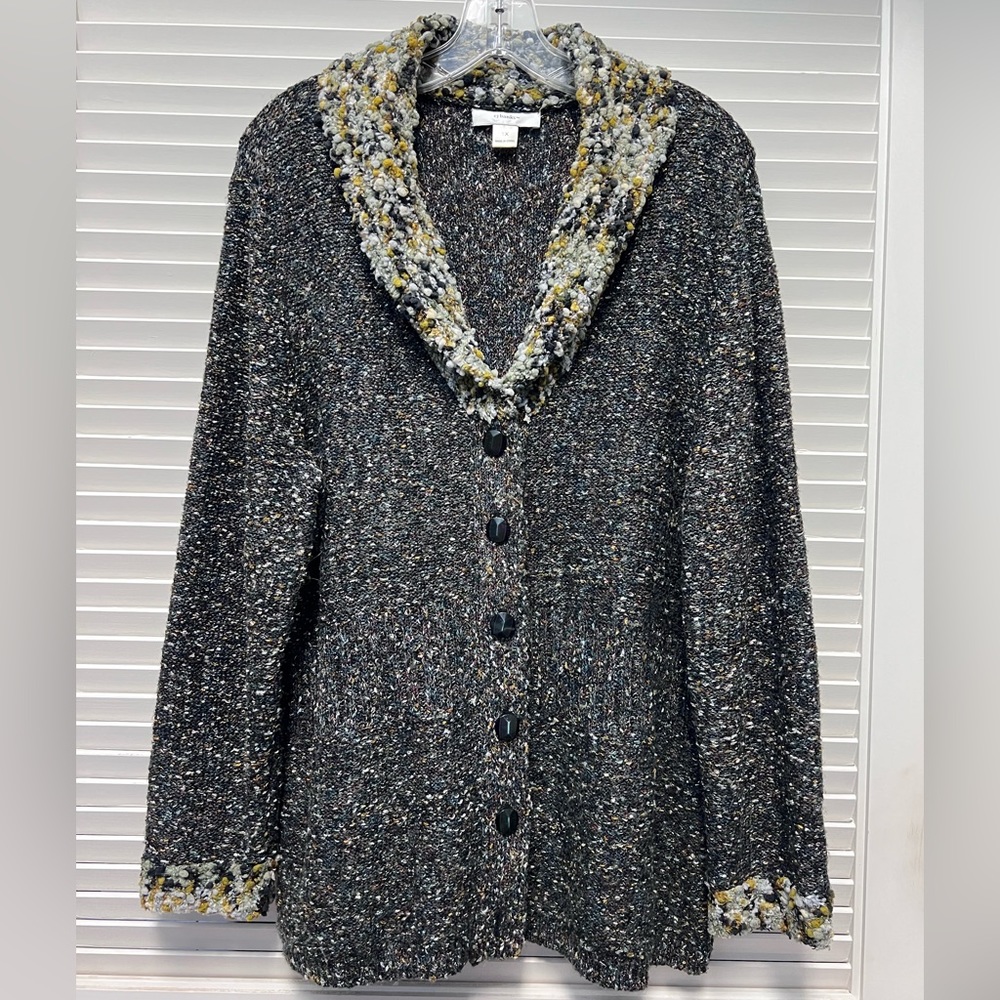 Knobby Collar & Cuff Sweater